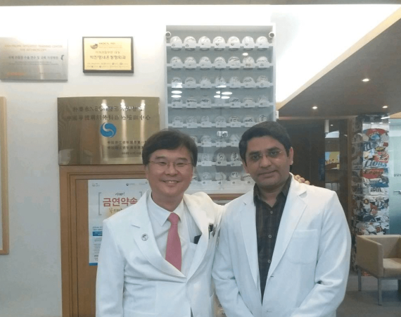 Dr. Jayesh Yadav at SMC, Seoul, South Korea.