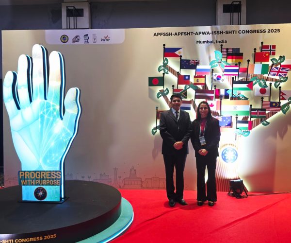 Dr Anuradha Yadav and Dr Jayesh Yadav at APFSSH Congress 2025 Mumbai